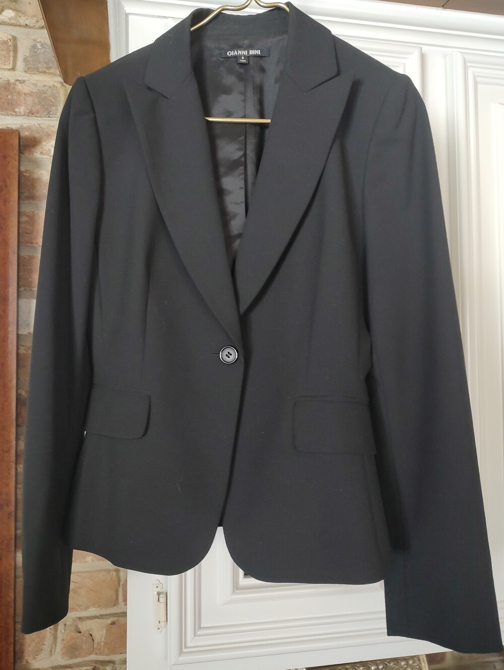 Gianni Bini Women's Black Tailored Blazer Size 8